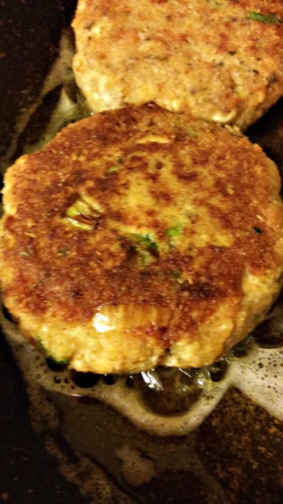 Salmon Patties with Wasabi Aioli - These rock! They taste incredible. You can make them in less than 20 minutes. And they’re healthy!