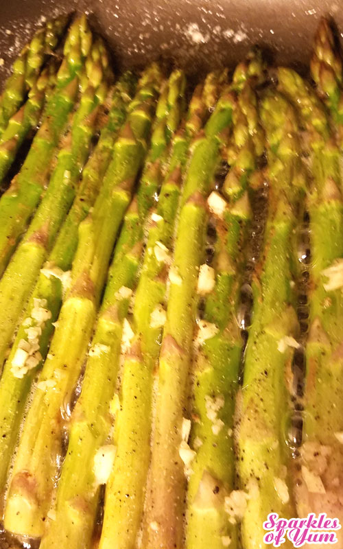 This Oven Roasted Asparagus recipe may just be the perfect healthy side dish. Super tender, simple, and delicious! 