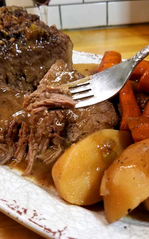 When thinking about comfort food, there is nothing more comforting than a savory, succulent, and satisfying Fancy Yankee Pot Roast.