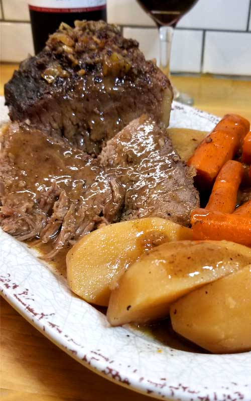 When thinking about comfort food, there is nothing more comforting than a savory, succulent, and satisfying Fancy Yankee Pot Roast.