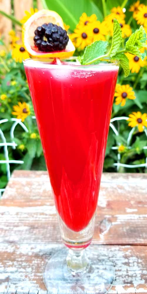 A summer favorite, Blackberry Bourbon Lemonade. A glass or two of this, a big shade tree, and a cool breeze are all you need to make your day complete. What a way to chill out on a hot day.