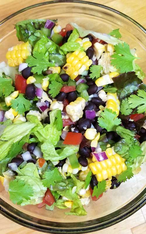 Farm fresh sweet corn is the star of this Southwest Corn Salad with Honey Lime Dressing. It has so much flavor and crunchy goodness from all the veggies plus it super nutritious!