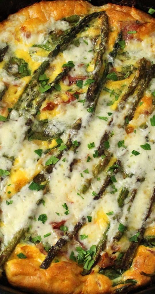 Looking for an awesome brunch recipe? Not only is this Asparagus and Prosciutto Frittata delicious. It is also quick, easy, and fun to make.